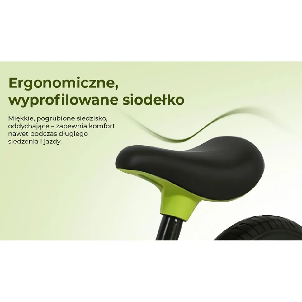 Rowerek biegowy Black Forest Speedykid, 12'', zielony