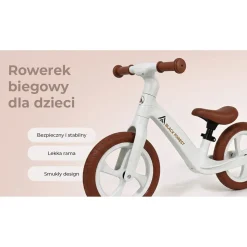 Rowerek biegowy Black Forest Speedykid, 12'', biały