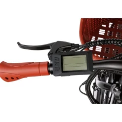 Rower elektryczny damski Bikfun AMAK00052, koła 26'', czarny