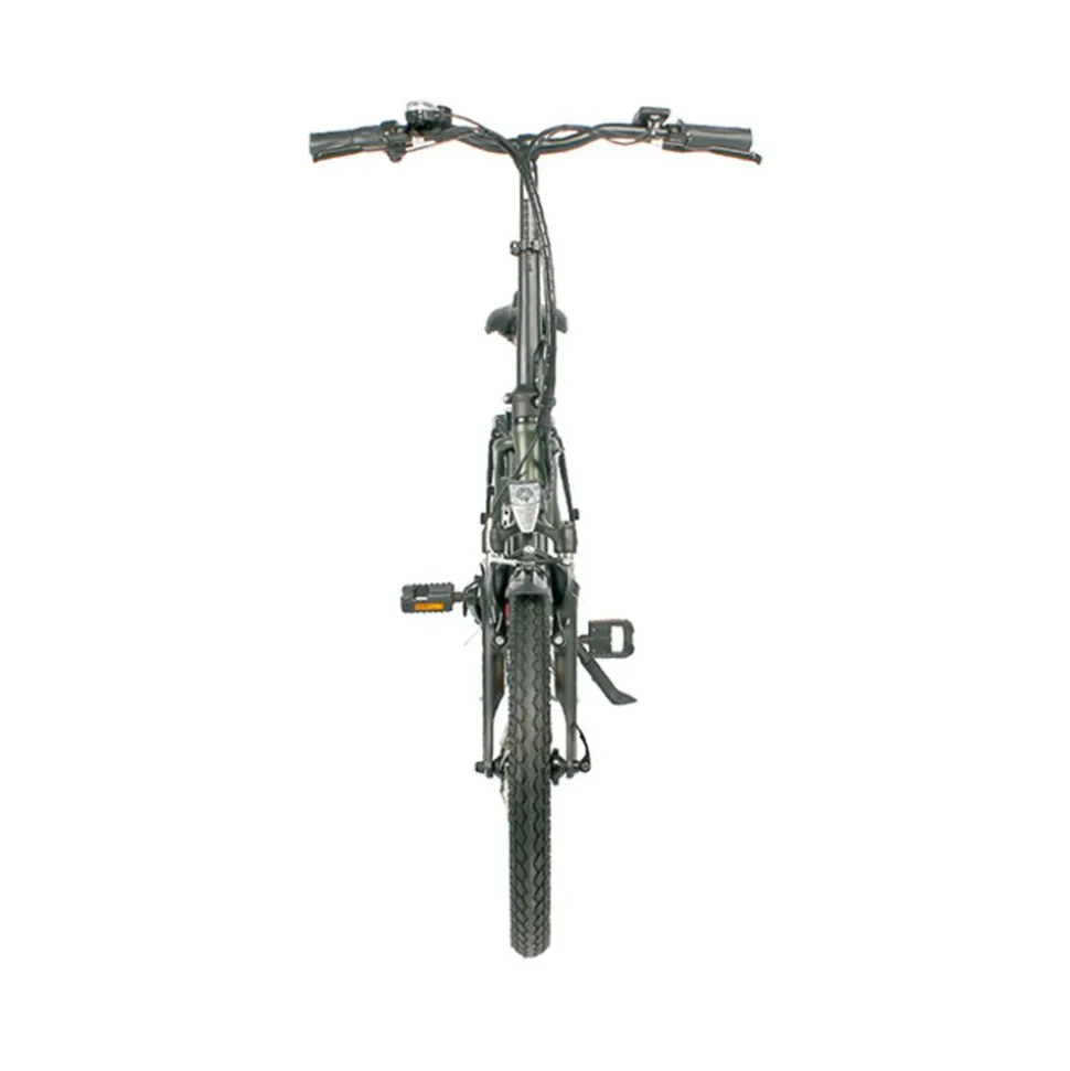 Rower elektryczny górski Jobo Ring Ring JB-TDE05Z, 17", zielony