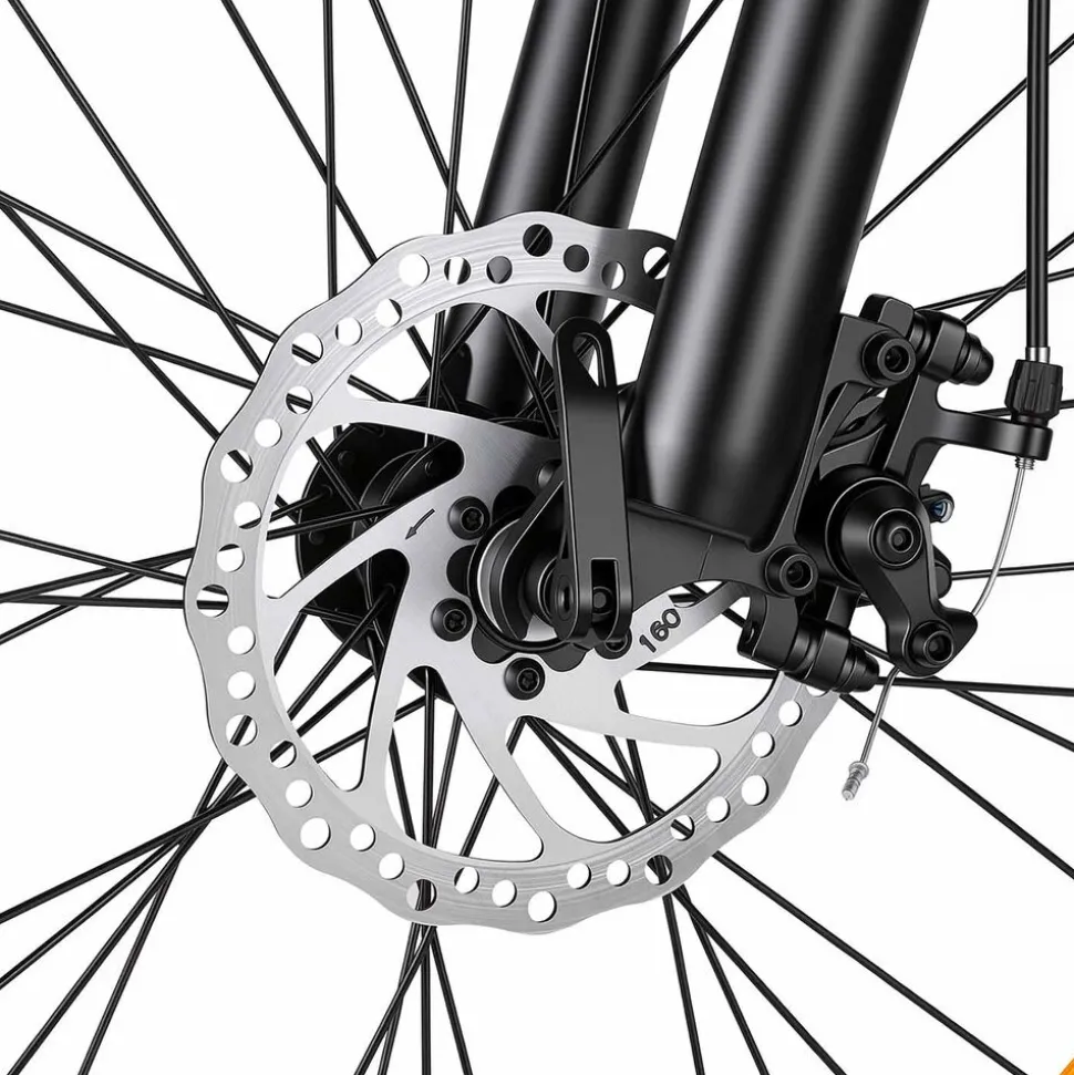 Rower elektryczny MTB Bikfun AMAK00051, koła 27,5'', niebieski