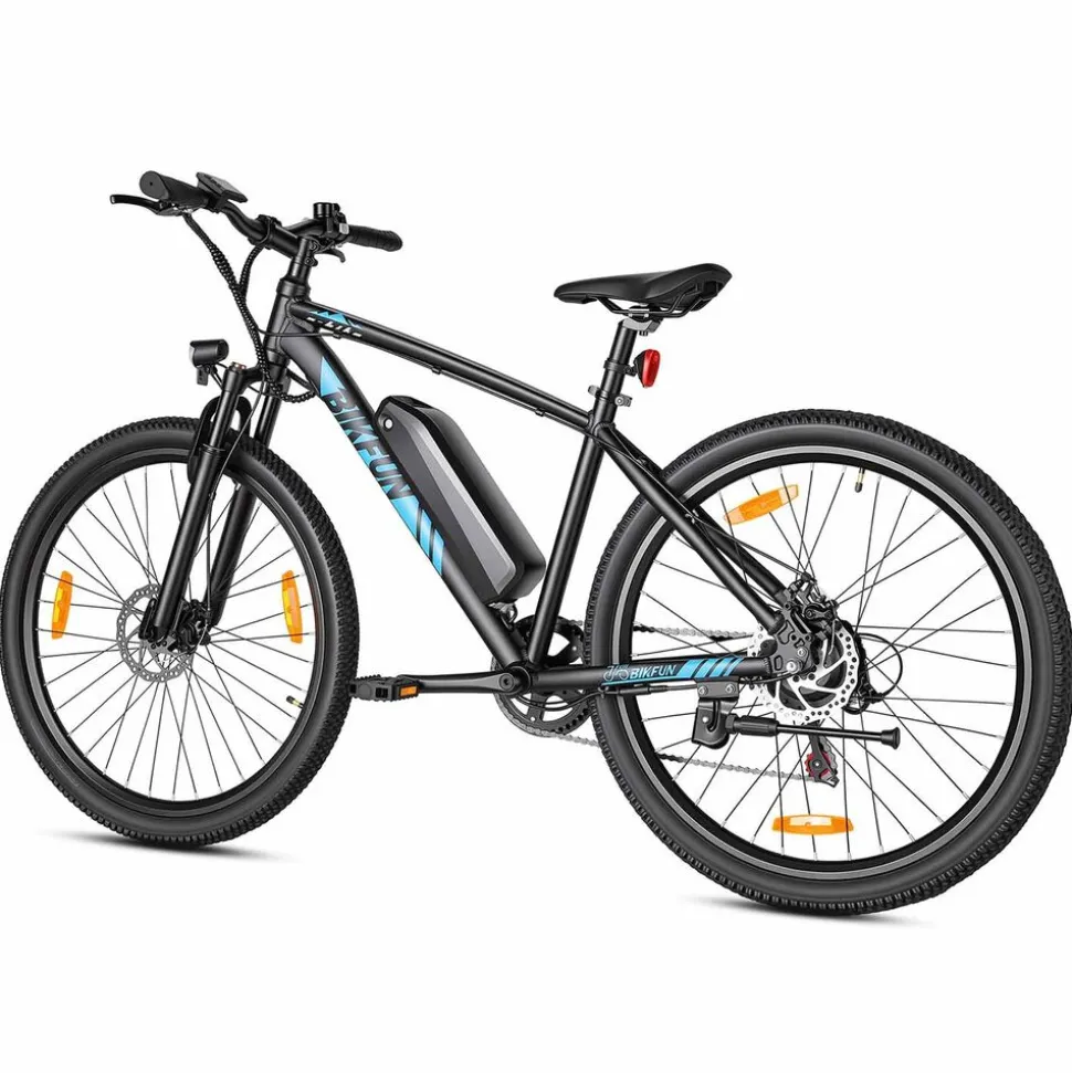 Rower elektryczny MTB Bikfun AMAK00051, koła 27,5'', niebieski