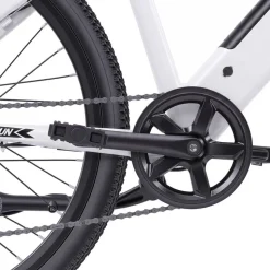 Rower elektryczny MTB Bikfun AMAK00054, koła 26'', biały