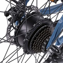 Rower elektryczny MTB Bikfun AMAK00054, koła 26'', niebieski
