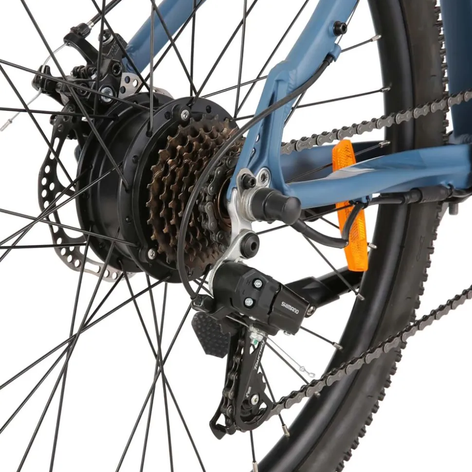 Rower elektryczny MTB Vivi, 26'', błękitny