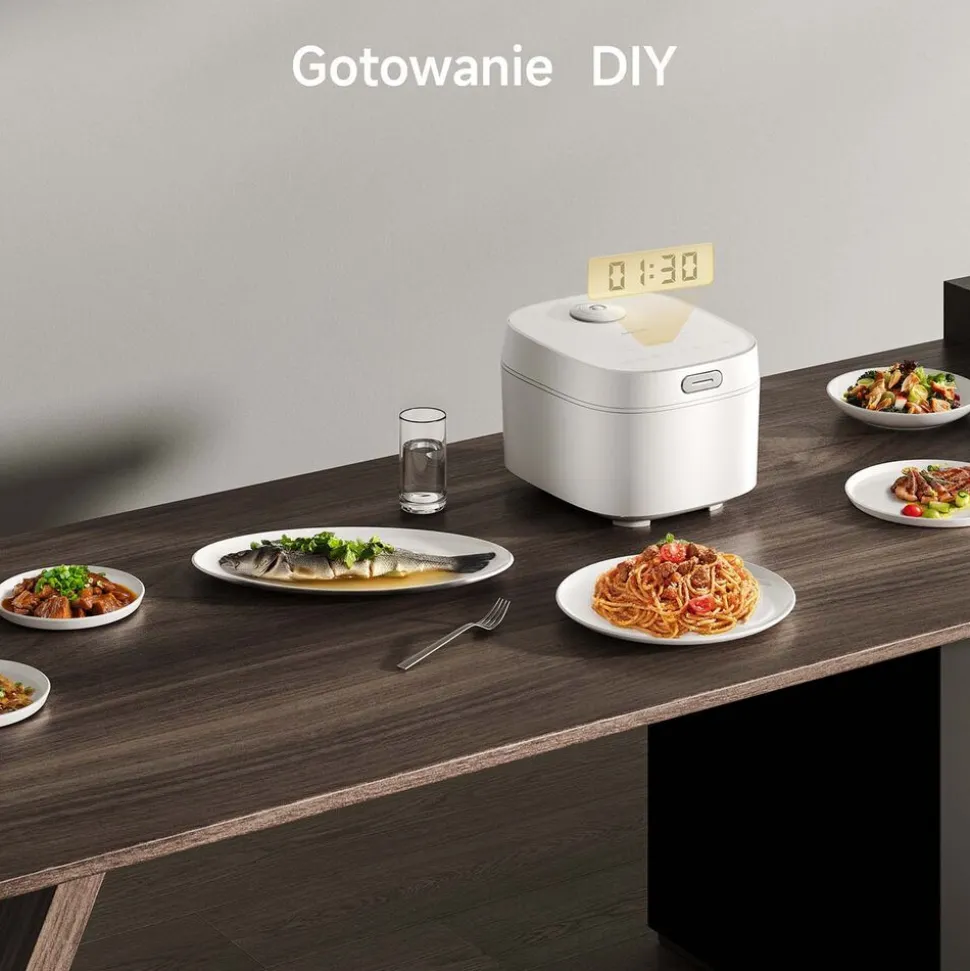 Ryżowar Dreame FK50, 4 l, biały