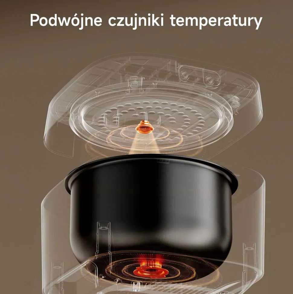 Ryżowar Dreame FK50, 4 l, biały