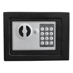 Sejf elektroniczny Tracer Compact Guard, czarno-stalowy