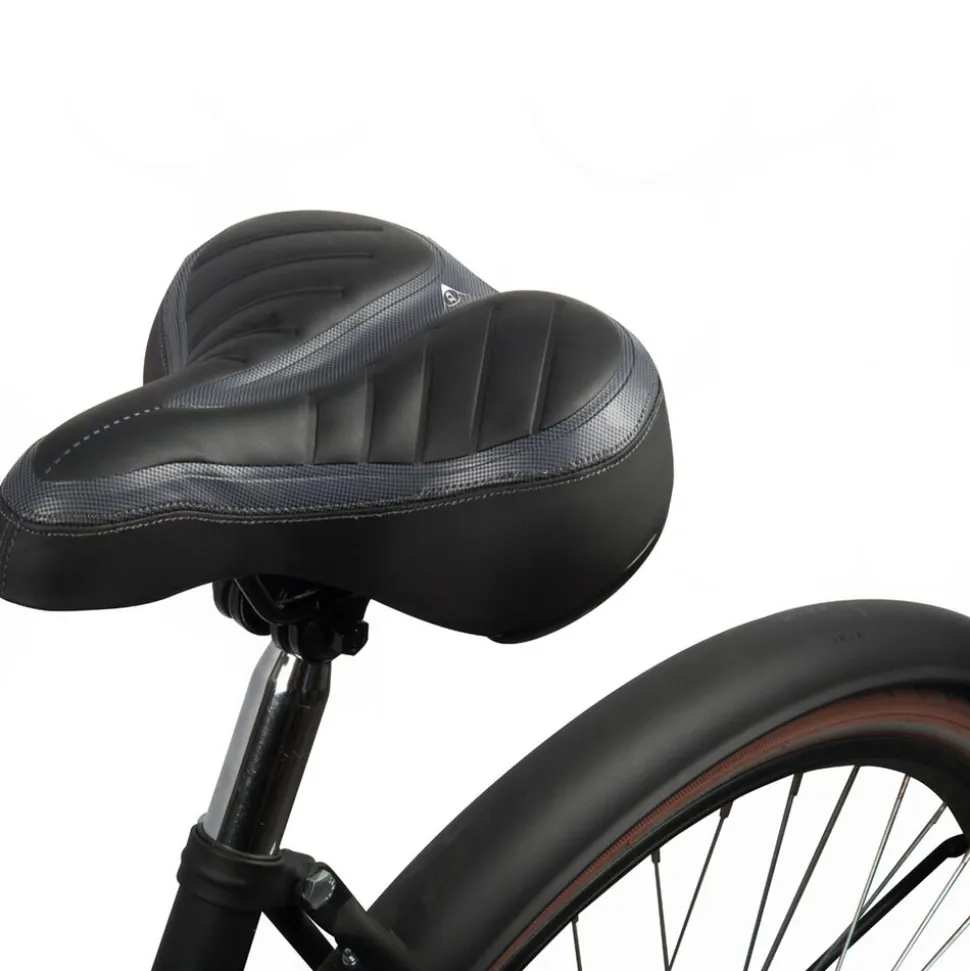 Siodełko rowerowe Dunlop City&Tour, miękkie, na sprężynach