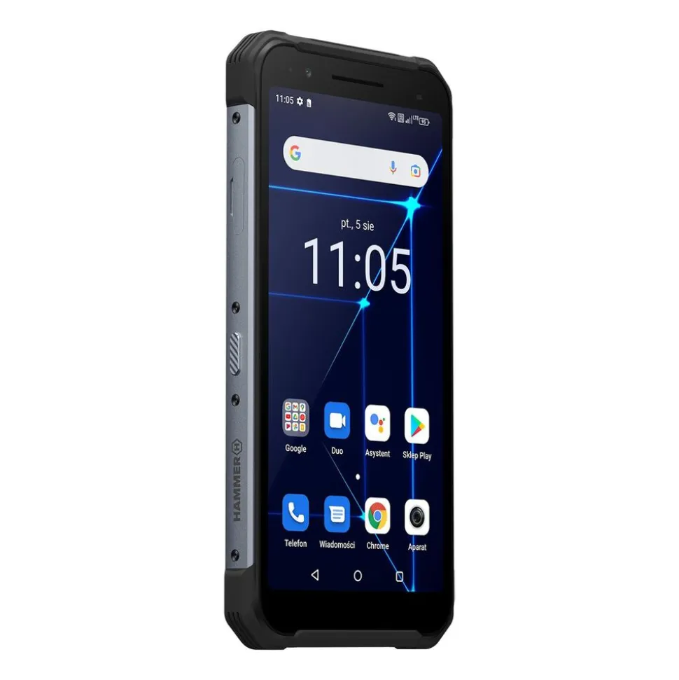 Smartfon Hammer Builder 6/128 GB, 6”, czarny