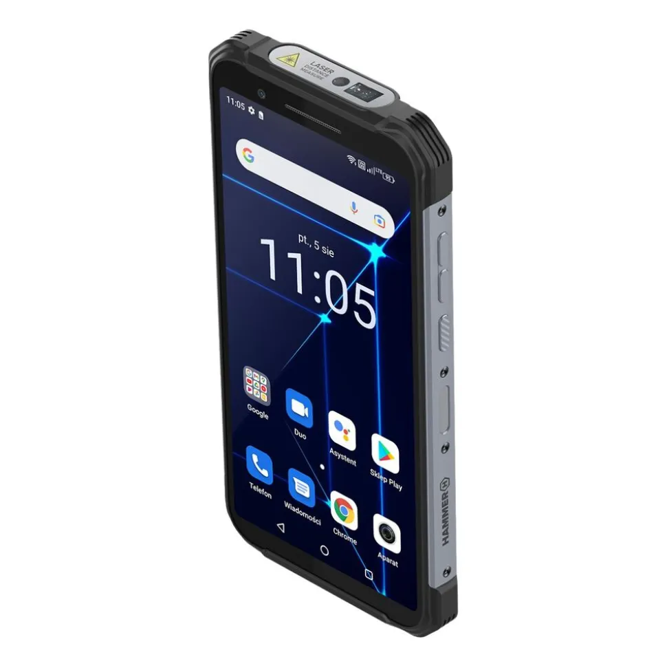 Smartfon Hammer Builder 6/128 GB, 6”, czarny