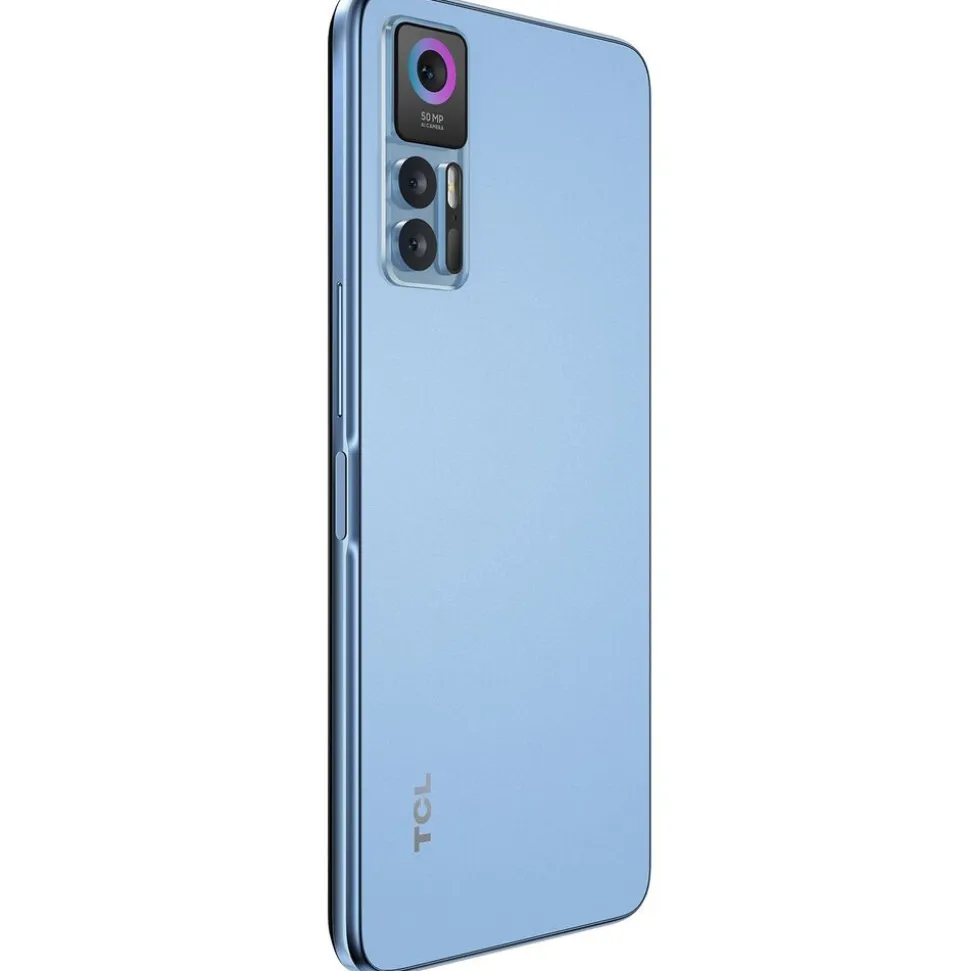 Smartfon TCL 30+, niebieski, ekran 6,7” Full HD+ AMOLED