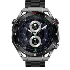 Smartwatch Ecowatch 1, 3 wymienne paski, czarny