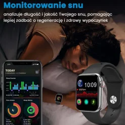 Smartwatch Extralink Lifestyle Watch9, 2 opaski, srebrny