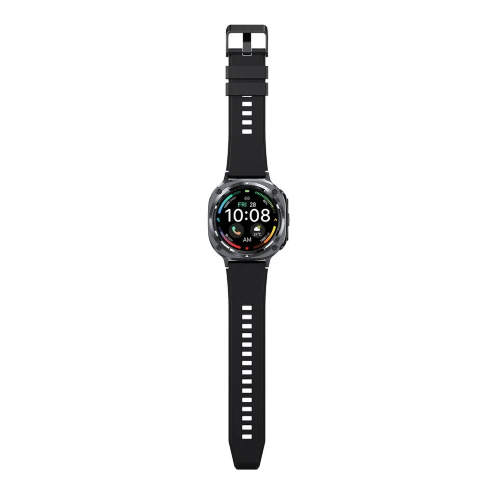 Smartwatch Iutech S90Z, 1,39", wodoodporny, czarny