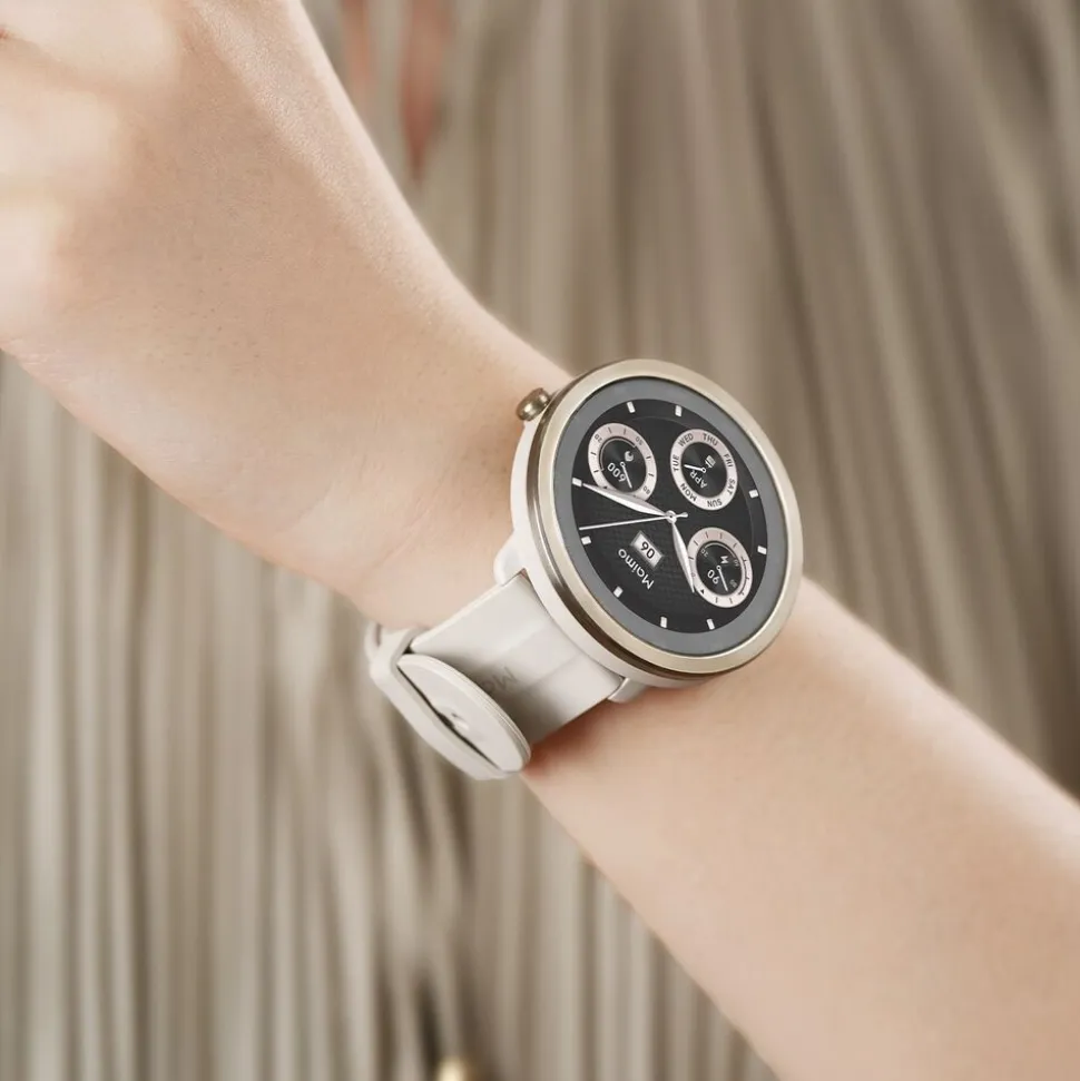 Smartwatch Maimo Watch R WT2001-GPS, wodoodporny, złoty