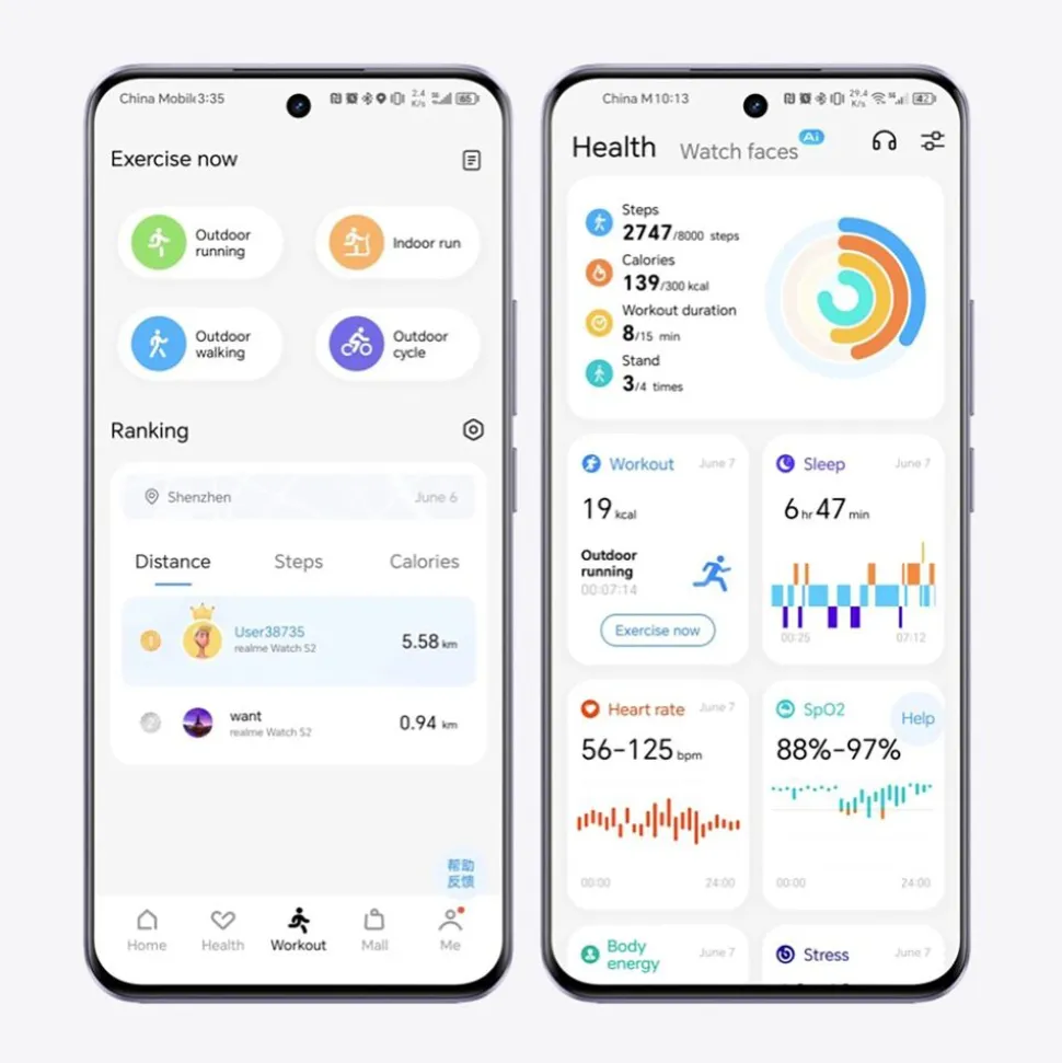 Smartwatch Realme Watch S2, czarny
