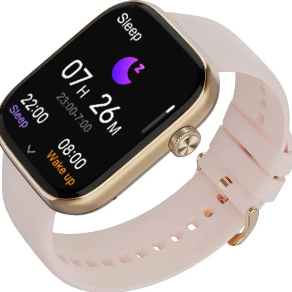 Smartwatch sportowy Imiki ST2, funkcja rozmów, złoty