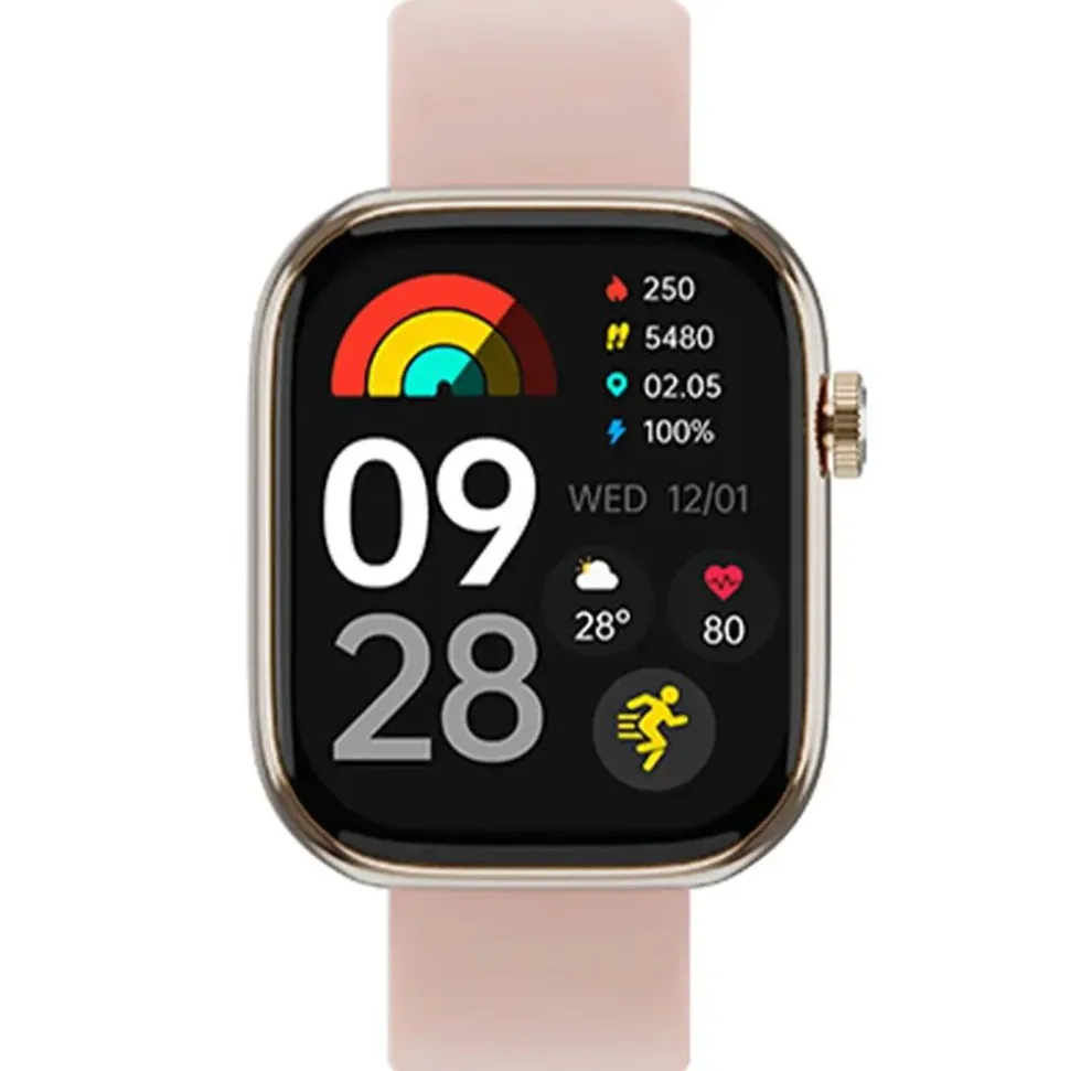 Smartwatch sportowy Imiki ST2, funkcja rozmów, złoty