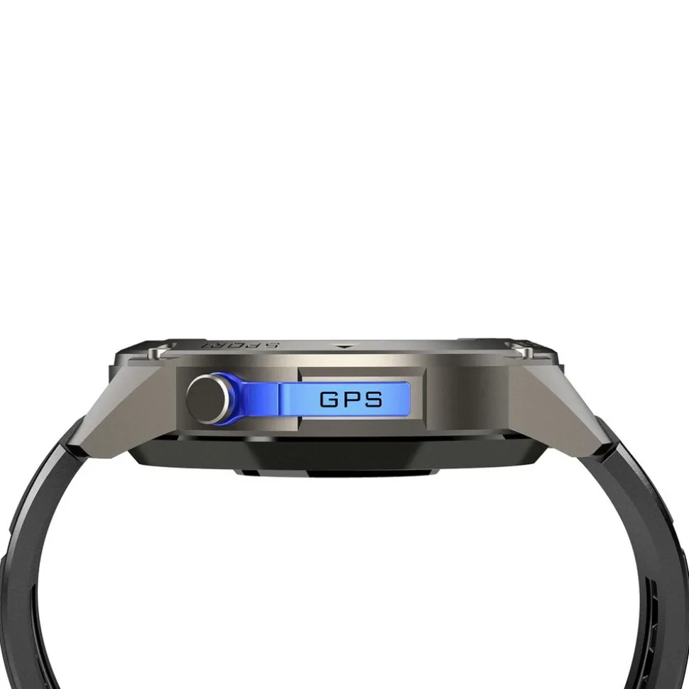 Smartwatch Tracer GP-Fit2, 1,43'', wodoodporny, 2 paski, czarny, granatowy