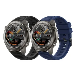 Smartwatch Tracer GP-Fit2, 1,43'', wodoodporny, 2 paski, czarny, granatowy