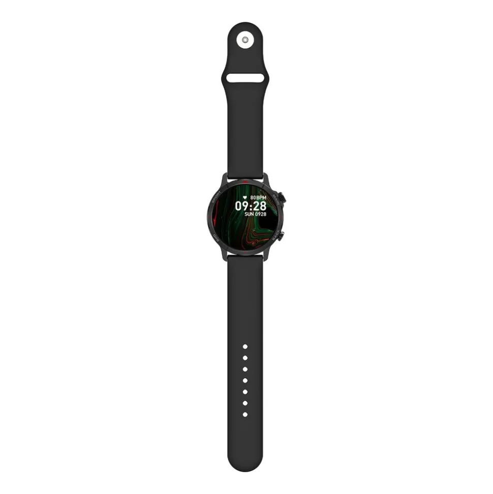 Smartwatch Tracer GP-Navi BK, wodoodporny, czarny