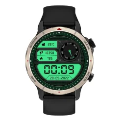 Smartwatch Tracer GP-Navi BK, wodoodporny, czarny