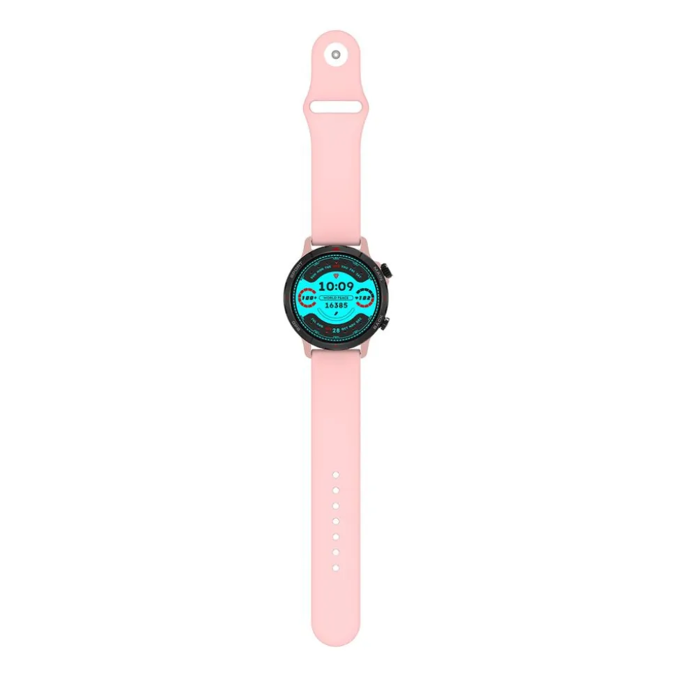 Smartwatch Tracer GP-Navi PK, wodoodporny, różowy