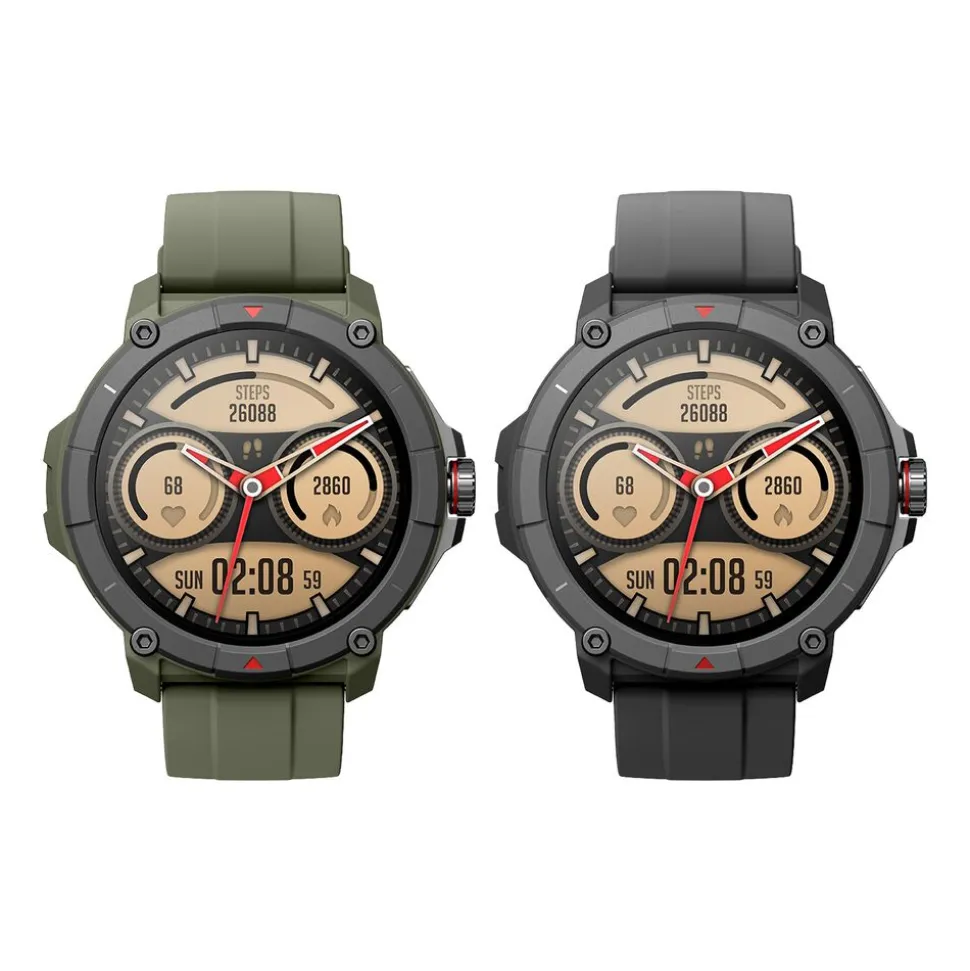 Smartwatch Tracer GP-Run, 1,38”, wodoodporny, 2 paski