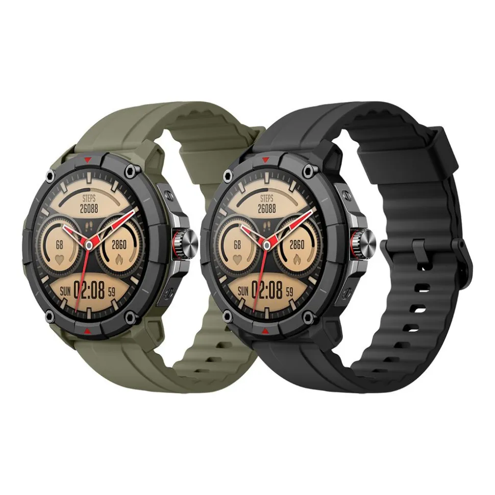 Smartwatch Tracer GP-Run, 1,38”, wodoodporny, 2 paski