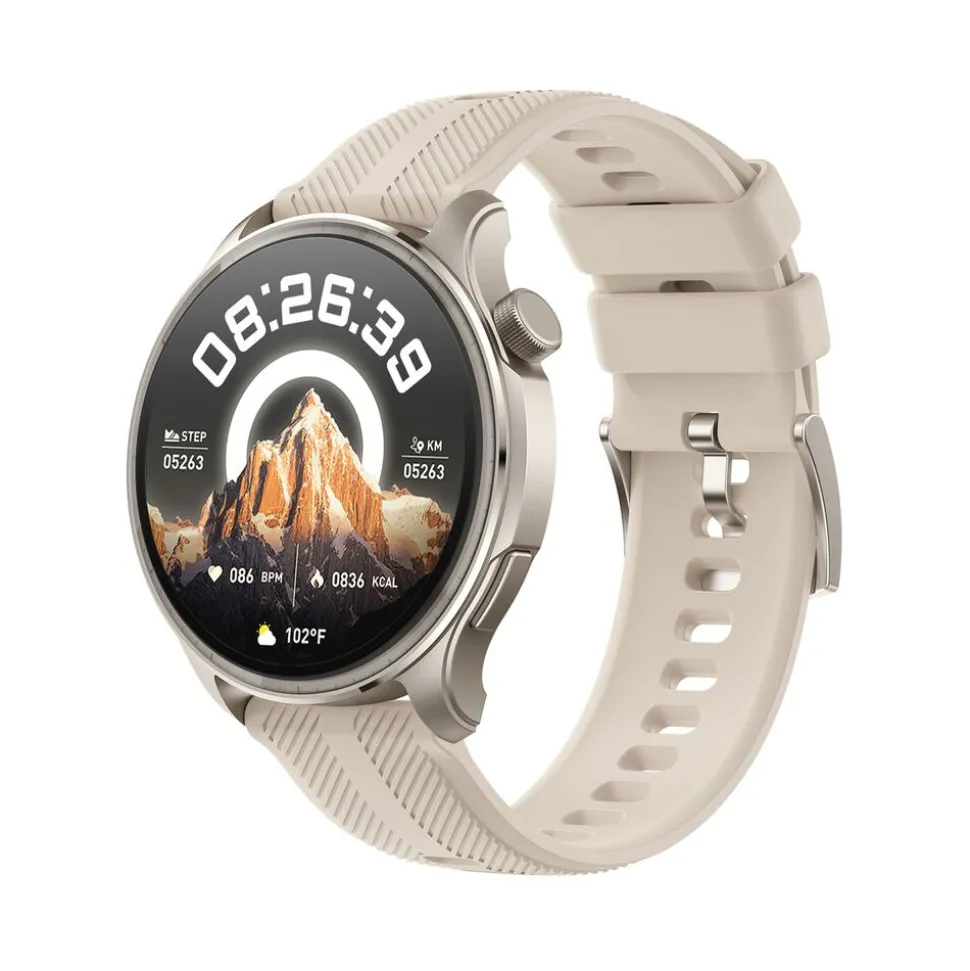 Smartwatch Tracer SM7 Astral Starlight, AMOLED, beżowy