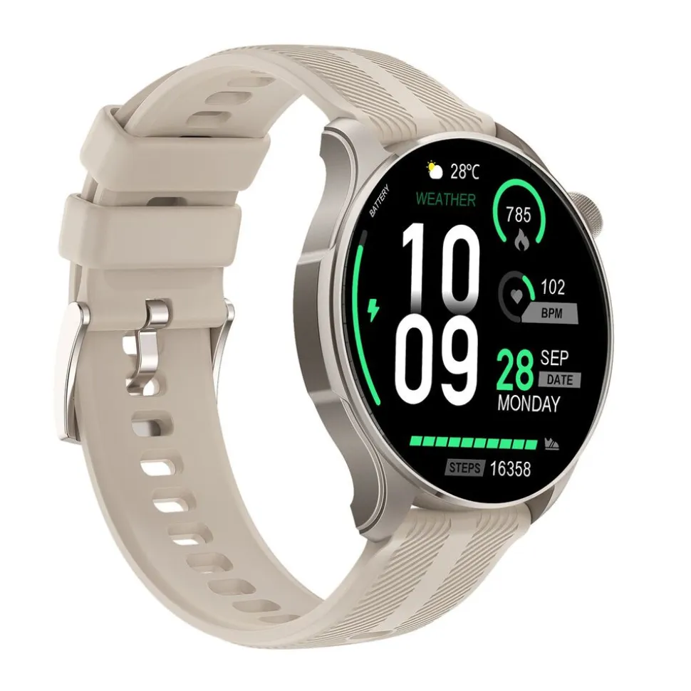Smartwatch Tracer SM7 Astral Starlight, AMOLED, beżowy