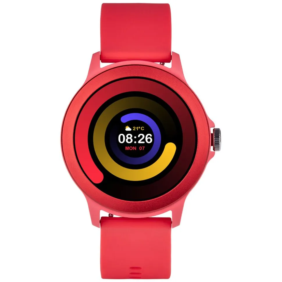 Smartwatch Tracer SMK3 #Slay RD, 1,28’’, czerwony