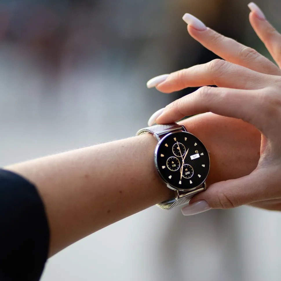 Smartwatch Tracer SMK12 Stellar, 1,32”, 2 wymienne paski