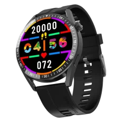 Smartwatch Tracer SM6 Opal, wodoodporny, czarny