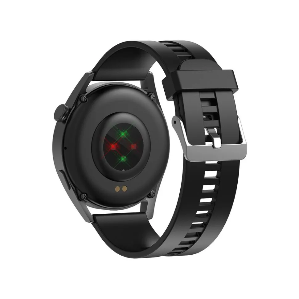 Smartwatch Tracer SM6 Opal, wodoodporny, czarny
