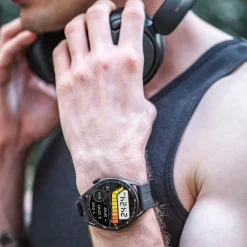 Smartwatch Tracer SM9 PulseRay, 1,46”, czarny