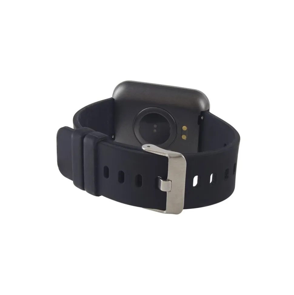 Smartwatch z 8 trybami sportowymi Hykker, wodoodporny, kwadratowy
