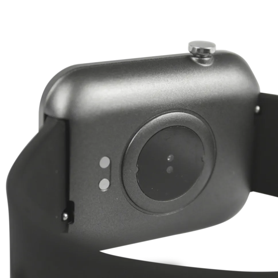 Smartwatch z 8 trybami sportowymi Hykker, wodoodporny, kwadratowy