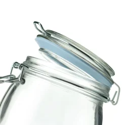 Słoik szklany 0,5 l z klipsem Tadar, 6 szt.