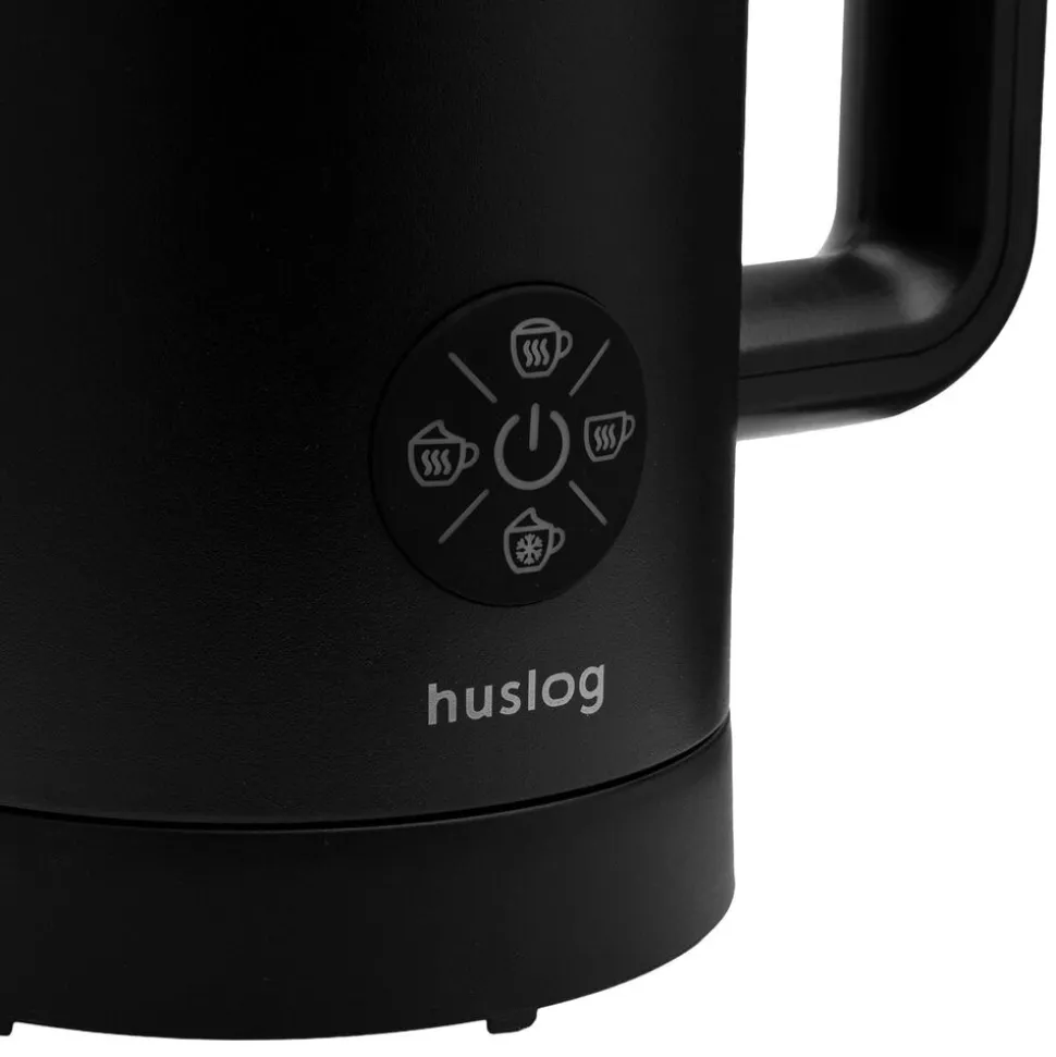 Spieniacz do mleka Hulsog, 500 W, 0,3 l, czarny