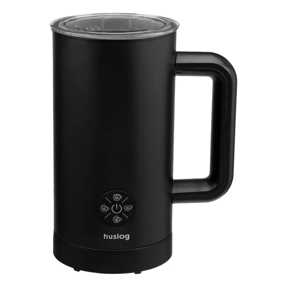 Spieniacz do mleka Hulsog, 500 W, 0,3 l, czarny