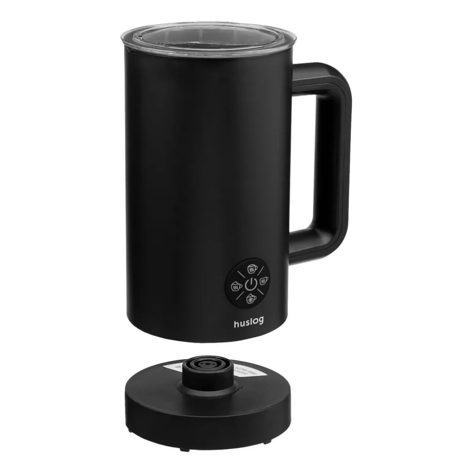 Spieniacz do mleka Hulsog, 500 W, 0,3 l, czarny