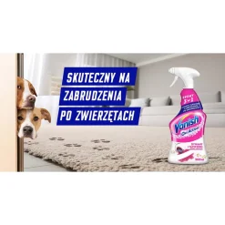 Spray do czyszczenia dywanów i tapicerek Vanish Oxi Action, 500 ml