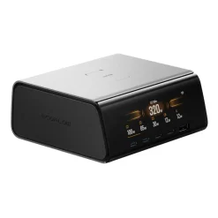 Stacja ładująca EcoFlow Rapid Pro, 320 W, 5 portów, czarna