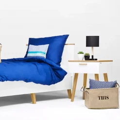 Stolik nocny Frisk 60 cm, biały