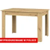 Stół rozkładany Meblomaster, 120-160 x 80 x 78 cm, dąb artisan, brązowy