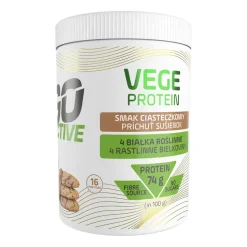 Suplement diety Go Active Białko Vege, odżywka białkowa, smak ciasteczkowy, 500 g