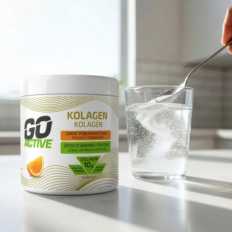 Suplement diety Go Active Kolagen, smak pomarańczowy, 300 g