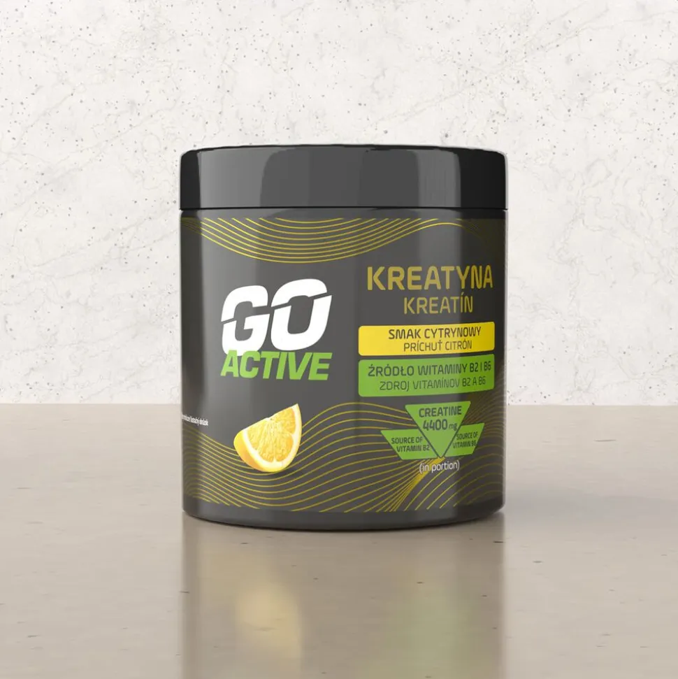 Suplement diety Go Active Kreatyna, smak cytrynowy, 300 g